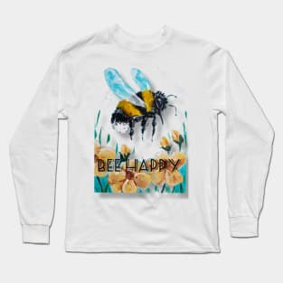 Bee Happy Long Sleeve T-Shirt